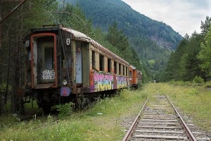 perdida vagon de tren